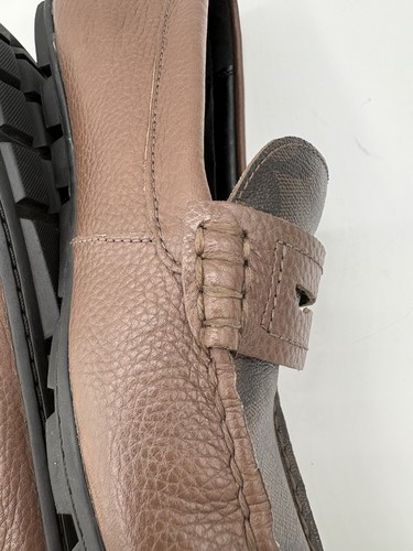Mocasines Coach FG1105 Mott Penny Signature caoba para hombre talla UK8 EU40 EN MUY BUENA CONDICIÓN - Imagen 10 de 14