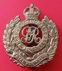 Royal Engineers WW2 Brass Military Cap Badge.    EB5-6