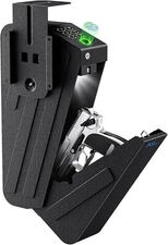 NGTeco Gun Safe Box, Biometric Safes for Handgun, Hidden Pistol Safe... 