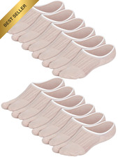 Geyoga 6 Pairs Flip Flop Socks Low Cut Cotton Tabi Split Toe No Show Women sandl