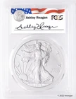 2016 $1 American Silver Eagle PCGS MS70 - Reagan Legacy Series- Ashley Reagan
