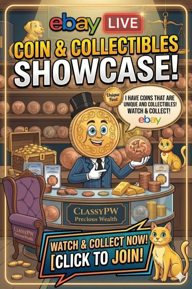 New Inventory! Premium Collectibles & Copper Coins