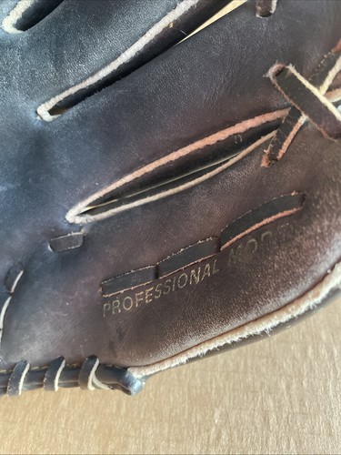 Mizuno Baseball Glove Youth Right Hand Throw Super Flex Palm Mitt Black - Picture 9 of 13