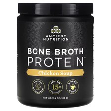 2 X Ancient Nutrition, Bone Broth Protein, Chicken Soup, 11.4 oz 323 g 