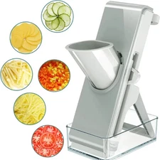 Adjustable Stainless Steel Vegetable Slicer & Chopper Multifunctional Safe Dicer