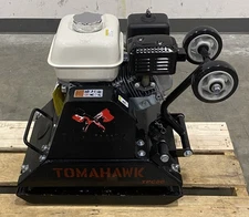 Tomahawk 21” x 17” Plate Compactor 5.5 HP Honda 3000 Lbs./Ft. Sq.