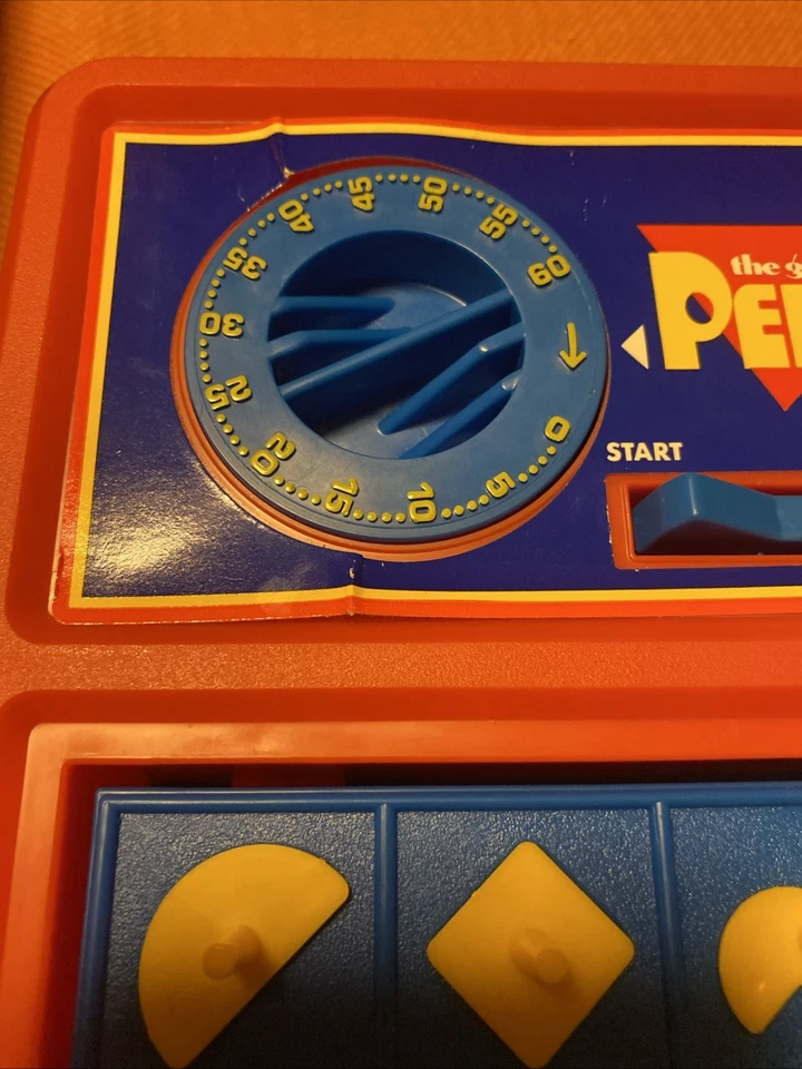 Vintage 1990 Perfection Game Milton Bradley MB Board Game 100% COMPLETE - Image 4 of 4