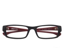 Oakley Servo OX1066-0453 Black Red Eyeglasses Frames 53-18 140 Men Glasses