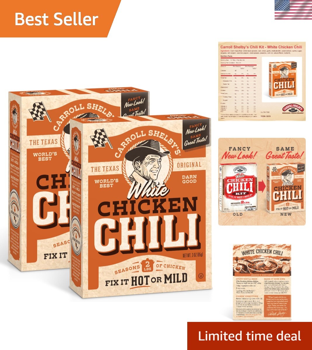 Chicken Chili Kit Carroll Shelby Chili Seasoning Home Chef Kroger