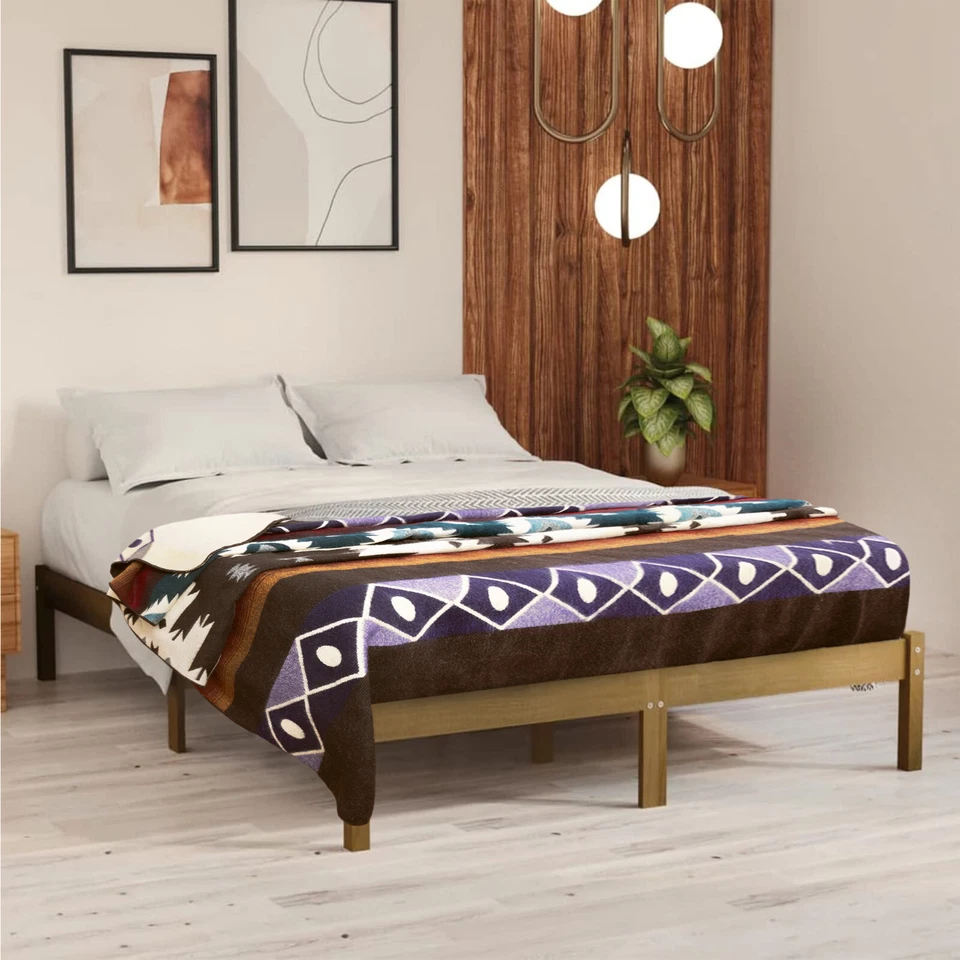 Extra Large Soft & Warm ALPACA Wool Blanket Andean Southwest Pattern 75x90 in - Image 4 of 4