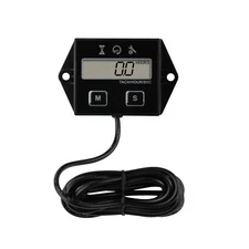Digital Tach Hour Meter,Tachometer Maintenance for Scooters buggies snow blowers