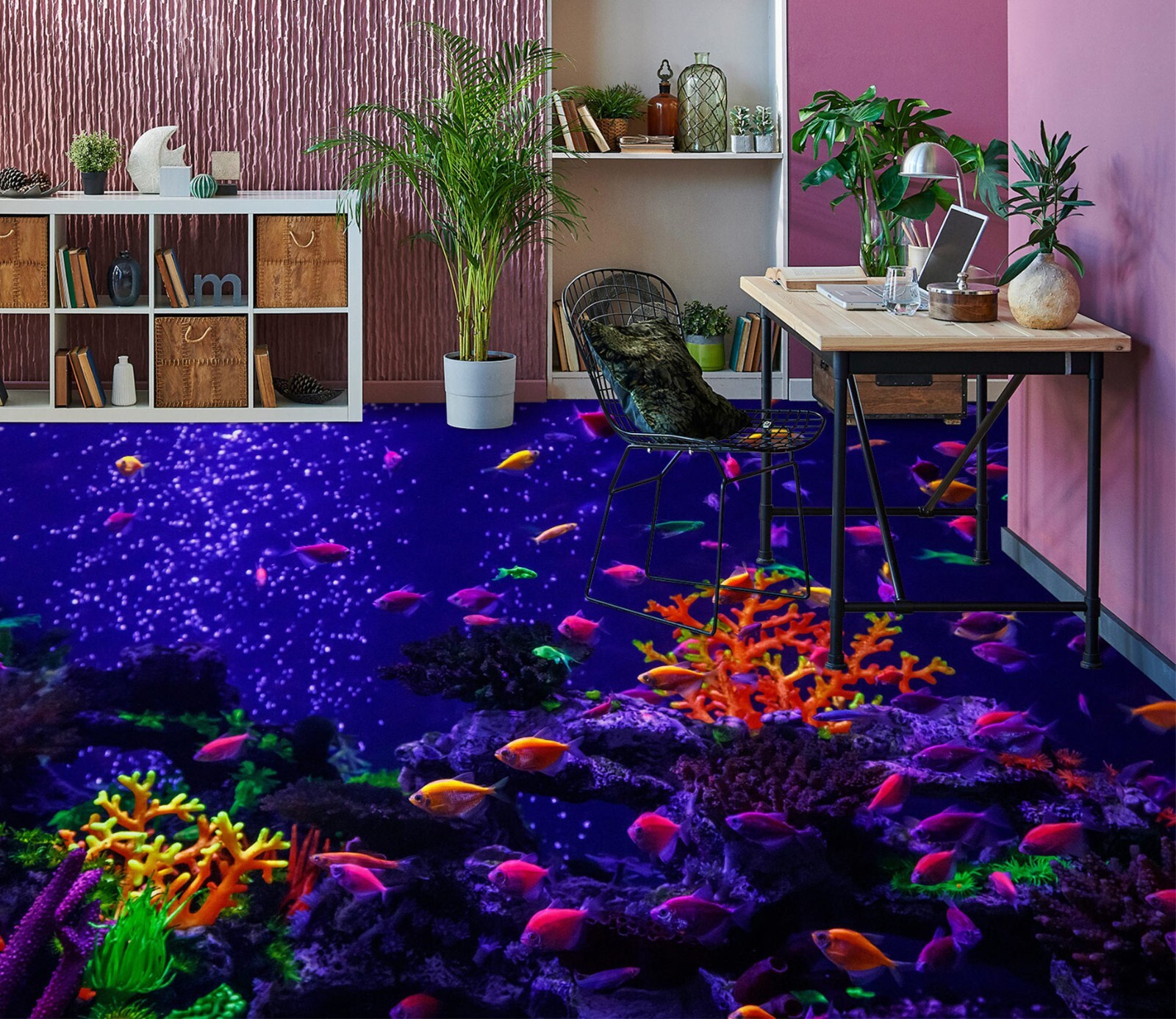 3D BEACH WAVES 321NA Floor WallPaper Murals Wallpaper Mural Print AJ AU