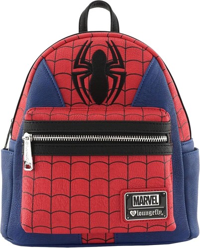 Loungefly x Marvel Spider-Man Suit Mini Faux Leather Backpack - NIB - Bild 2 von 2