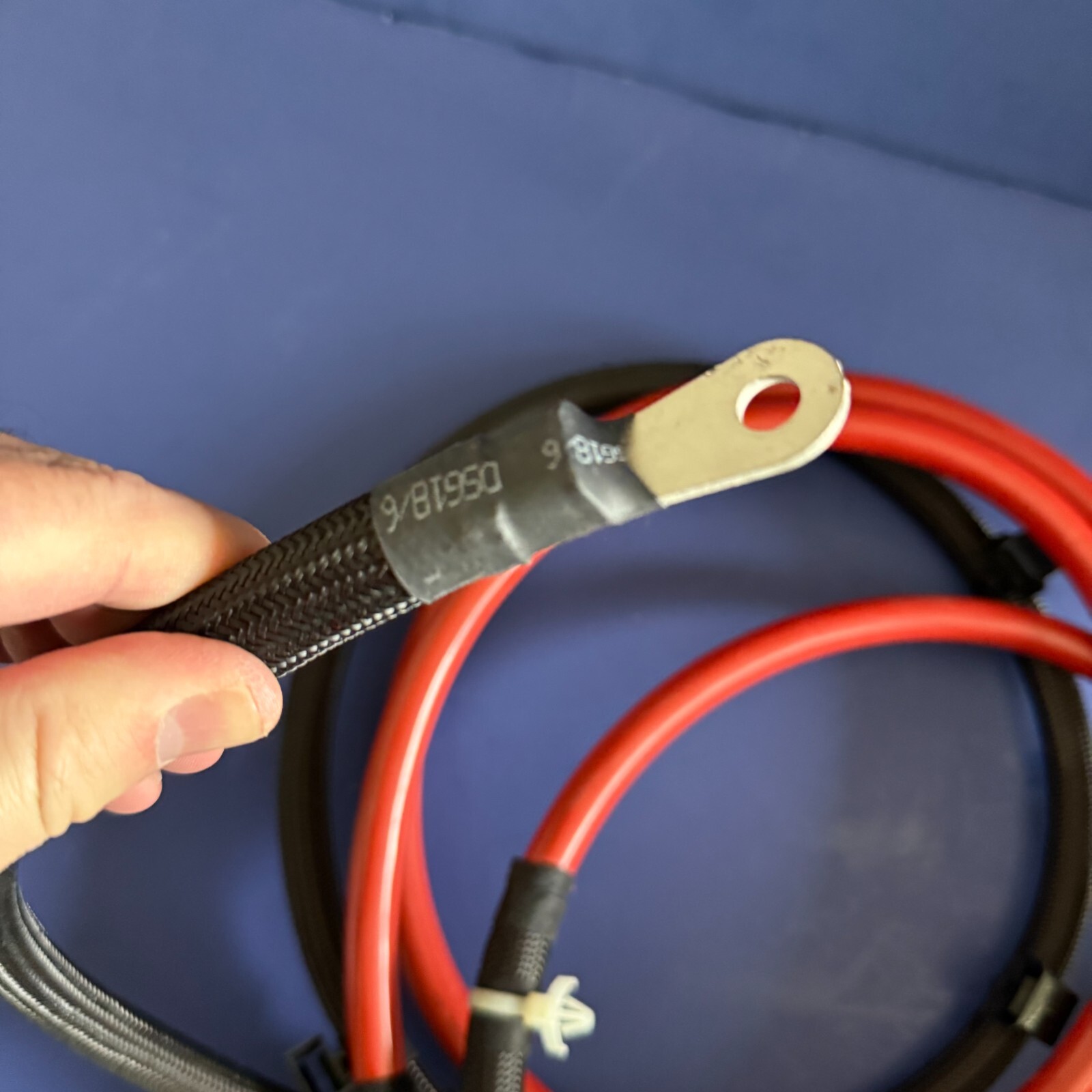 MASERATI GHIBLI BATTERY POSITIVE POLE CABLE 2014 2015 2016 2017 670037066 OEM