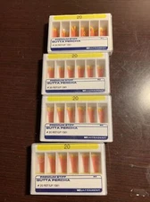 Percha Points Color Coded Size #20 Lot Of 4 Expired