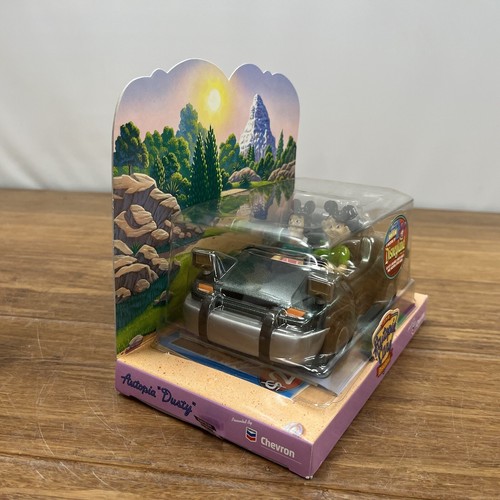 VTG New Disneyland Disney Chevron Autopia "Dusty" Toy Car In Original Box 2000 - Picture 2 of 7