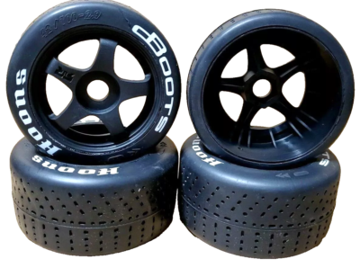 DBoots Hoons 53/107 2.9 - Pneumatici premontati, esagonali da 17 mm, 5 DBoots Hoons 53/107 2.9 - Pneumatici premontati, esagonali da 17 mm, 5