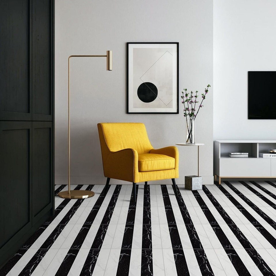 Floor Tiles Self Adhesive Vinyl Flooring Peel & Stick Floor Tiles