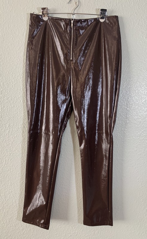 Say What Vinyl Pants Jr XL  NWT