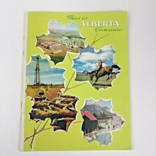 This Is Alberta Canada Vintage Book Pictures Culture Russel Patrick 1950s?