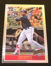 2019 Panini Optic Jose Ramirez Highlights Silver Holo