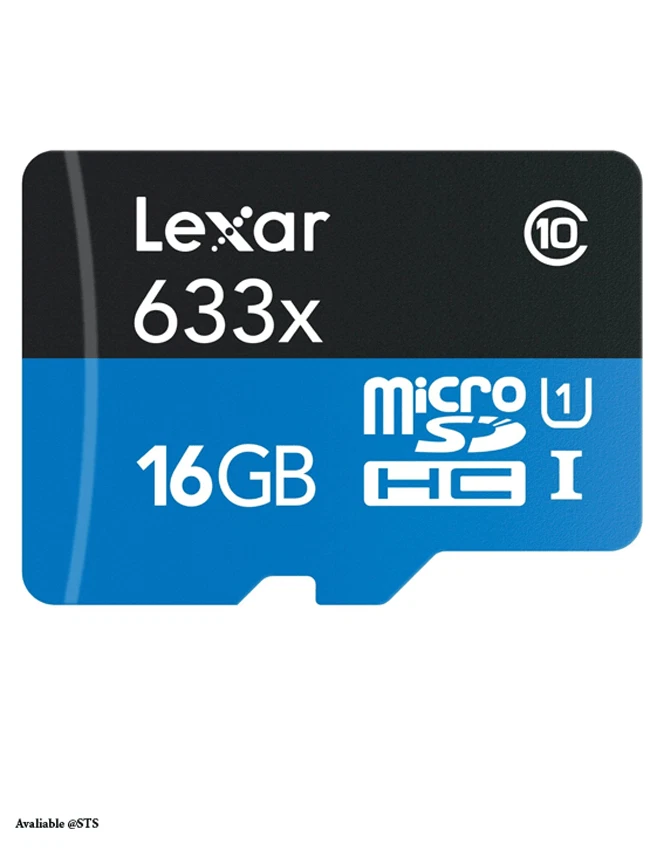 Lexar Micro SDHC Memory Card 95MB/s 633X UHSI Class 10 + SD Adap 16GB - Image 2 of 2