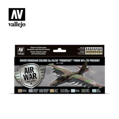 AV Vallejo Model Air Set   Russian Su-25/39  Frogfoot  (80 s-present) 71603