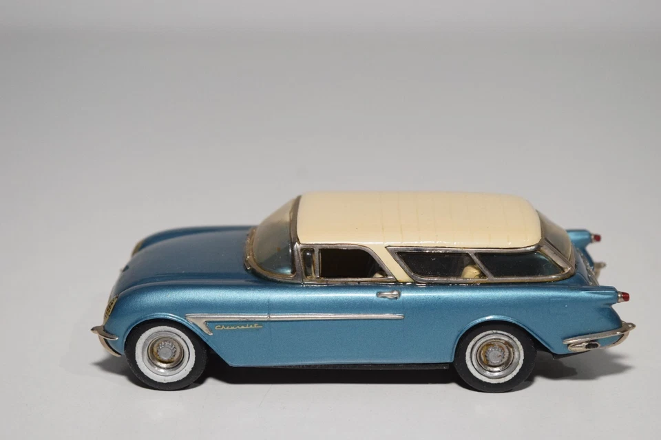 B7 1:43 GADM SMTS 2 CHEVROLET CORVETTE NOMAD 54 MET. BLU OTTIME CONDIZIONI. M... - Immagine 2 di 4