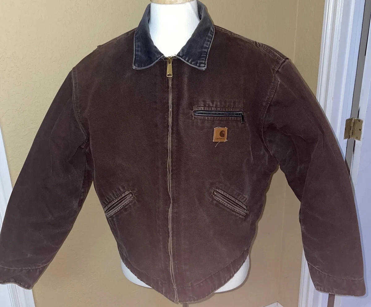 Carhartt J97 DKB Detroit Blanket Lined Jacket Size XL Reg GUC | eBay