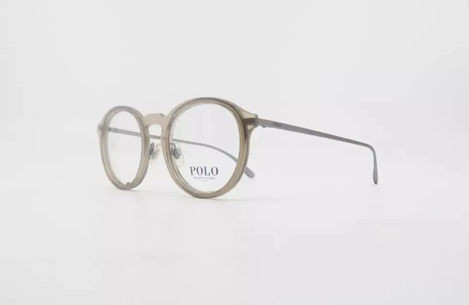 Круглые пластиковые/металлические очки Polo Ralph Lauren PH2188 5697 Trans коричневые 48-21-145 - Изображение 3 из 3