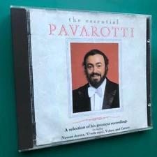 ESSENTIAL PAVAROTTI Classical Opera CD Nessun Dorma Volare Caruso 'O Sole Mio G+