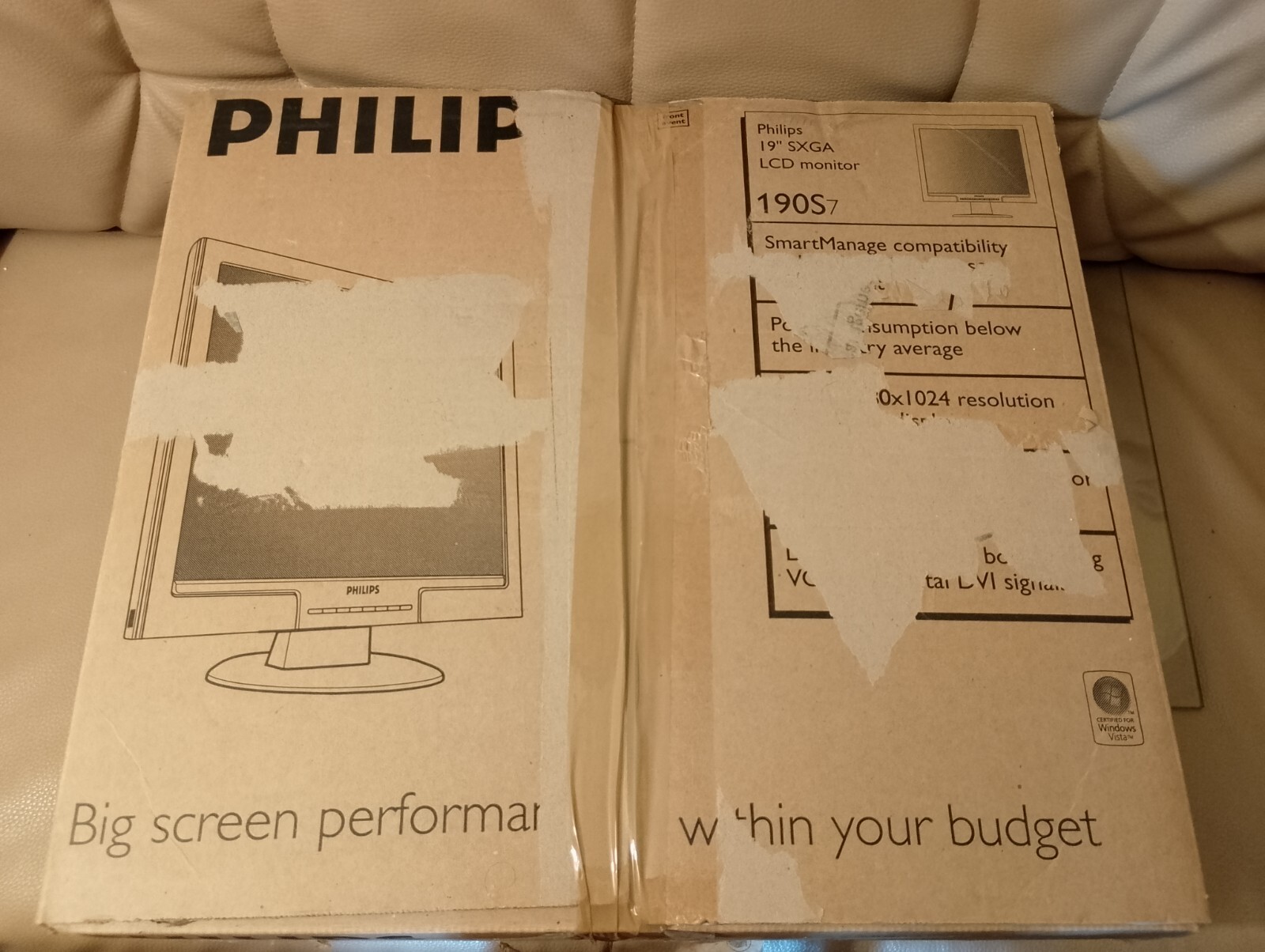 Monitor LCD Philips 19" SXGA 190S HNS7190T foto 2