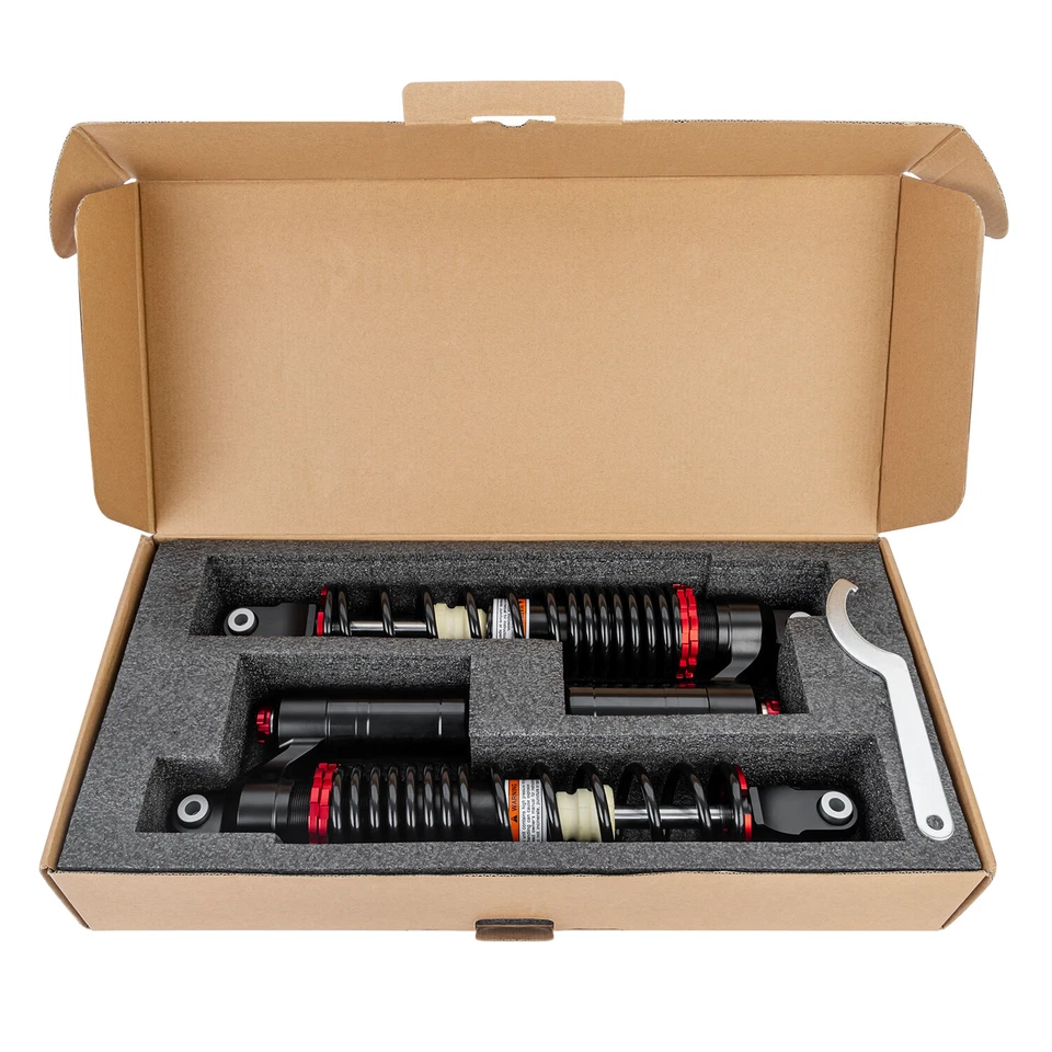 Amortiguadores suspensión delantera izquierda y derecha etapa 5 para Yamaha YFZ450 YFZ 450 2004-2013 Foto 4 de 4