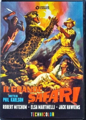 DVD Die große Safari (Cineclub Classico) mit Robert Mitchum 1963 gebraucht