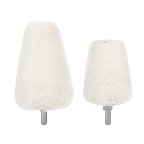 Niupika Tampons Doux De Polissage Pour Perceuse Rotative Dremel, Pour Voiture, En Métal, 7,6 Cm, Jaune