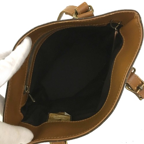 Louis Vuitton Monogram Bucket PM Shoulder Tote Bag Made in USA Brown/4BD0241 - Picture 9 of 12