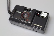 VINTAGE OLYMPUS INFINITY 35mm POINT SHOT CAMERA W/35mm 2.8 AF lens excellent  