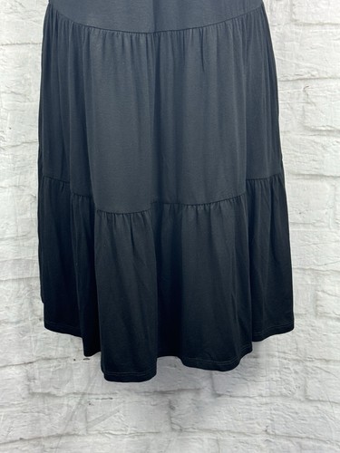 F&F Summer Shift Dress Black Size 6 Casual Holiday Sleeveless Stretchy Holiday - Picture 3 of 8