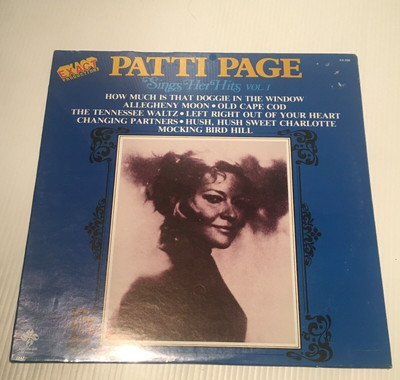 PATTI PAGE Sings Her Hits Vol I Vinyl LP 1980 Exact Production EX-230 SEALED NEW
