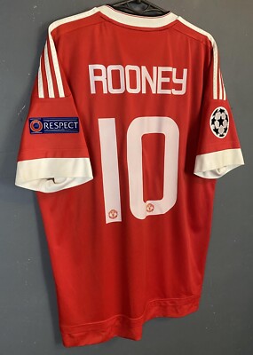 ROONEY MANCHESTER UNITED 2015/2016 CHAMPIONS LEAGUE SOCCER