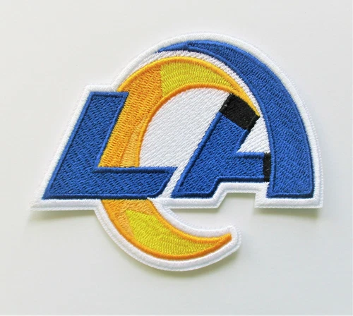 LOT OF (1) NFL L A RAMS EMBROIDERED LOGO PATCH  (ITEM # 26B)
