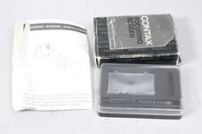 CONTAX ALL-MATTE  FOCUSING SCREEN FOR RTS CAMERA IN BOX W. INST.-NOT SPLIT IMAGE