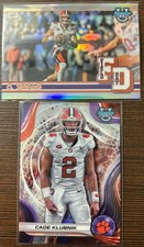 2024 Bowmans Best University Refractor & Field Day Cade Klubnik Clemson QB Lot
