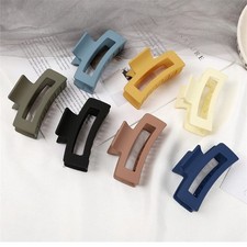 Women Crab Claws Rectangle Hair Accessories Hair Claw Large Hairpin New