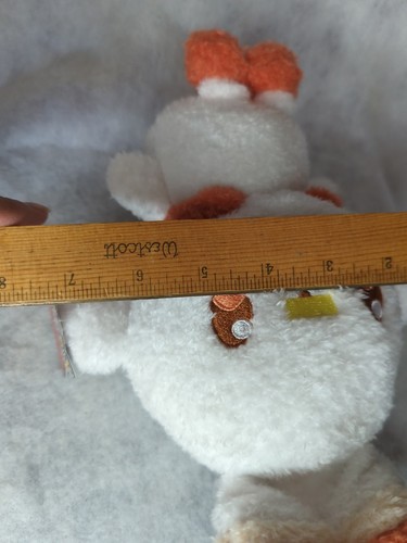 Pokemon Peluche Bambola Scorbunny Nuovo Con Etichetta Unico Difficile Da Trovare - Foto 9 di 14