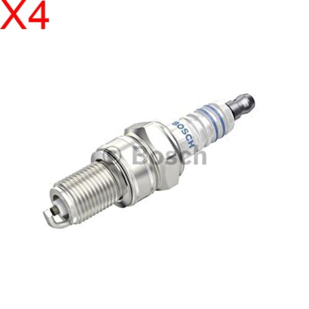 BOSCH X4 Spark Plug For AUDI CHEVROLET CHRYSLER DAEWOO DAIMLER 69-14 0242229687