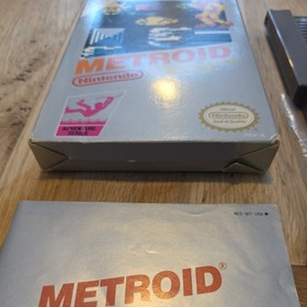 Metroid Nintendo NES, PAL game, USA box Complete