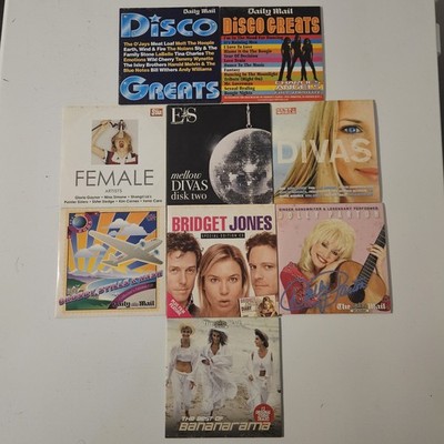 Collection of CDS From Newspapers All Different. See Photos