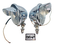 Vintage Pair 1940s 1950s Bolt-on Spotlights Gm Bomb Hot Rat Rod Usa B83-64