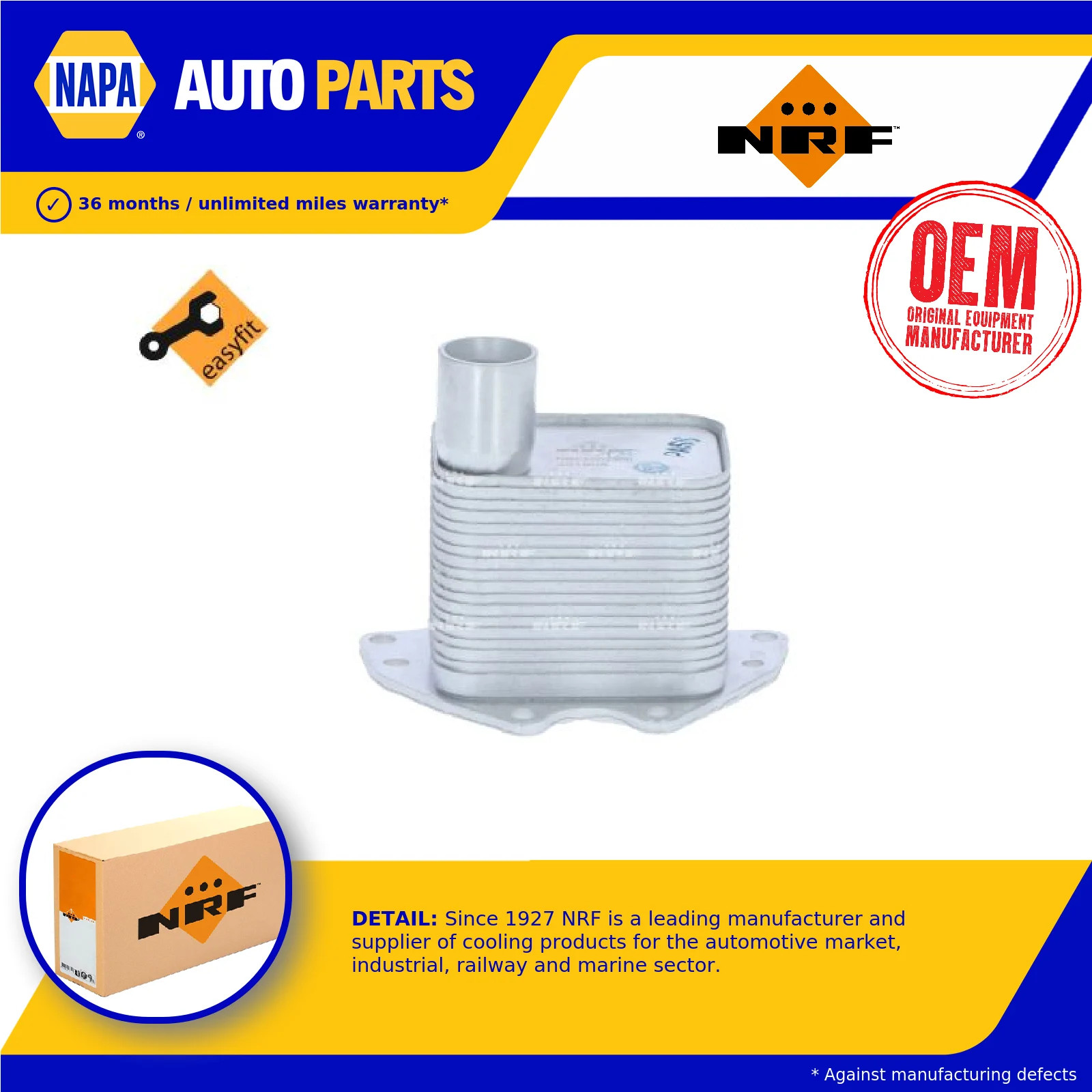 Oil Cooler fits OPEL MERIVA B 1.4 10 to 17 NRF 55566784 650039 Quality New
